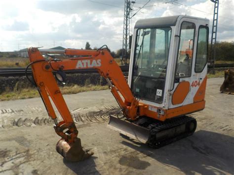 Atlas 404 excavator specs (1995 